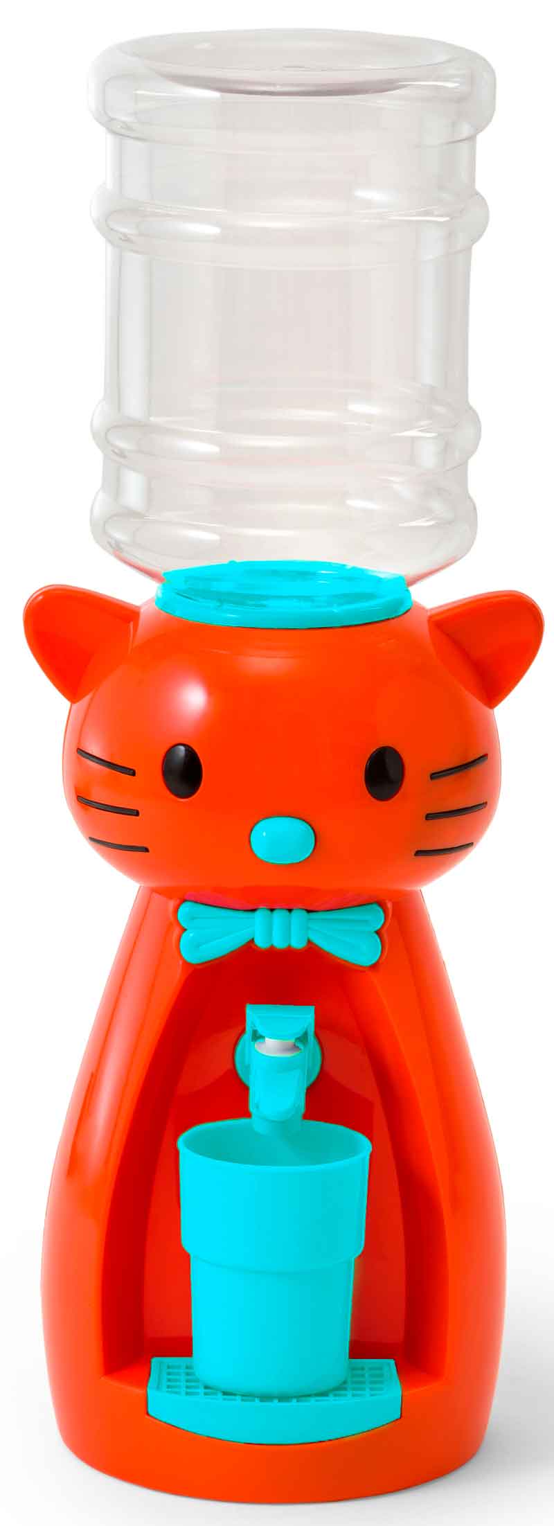 Детский кулер для воды VATTEN kids Kitty Orange по доступной цене в Москве от магазина "Море Воды"