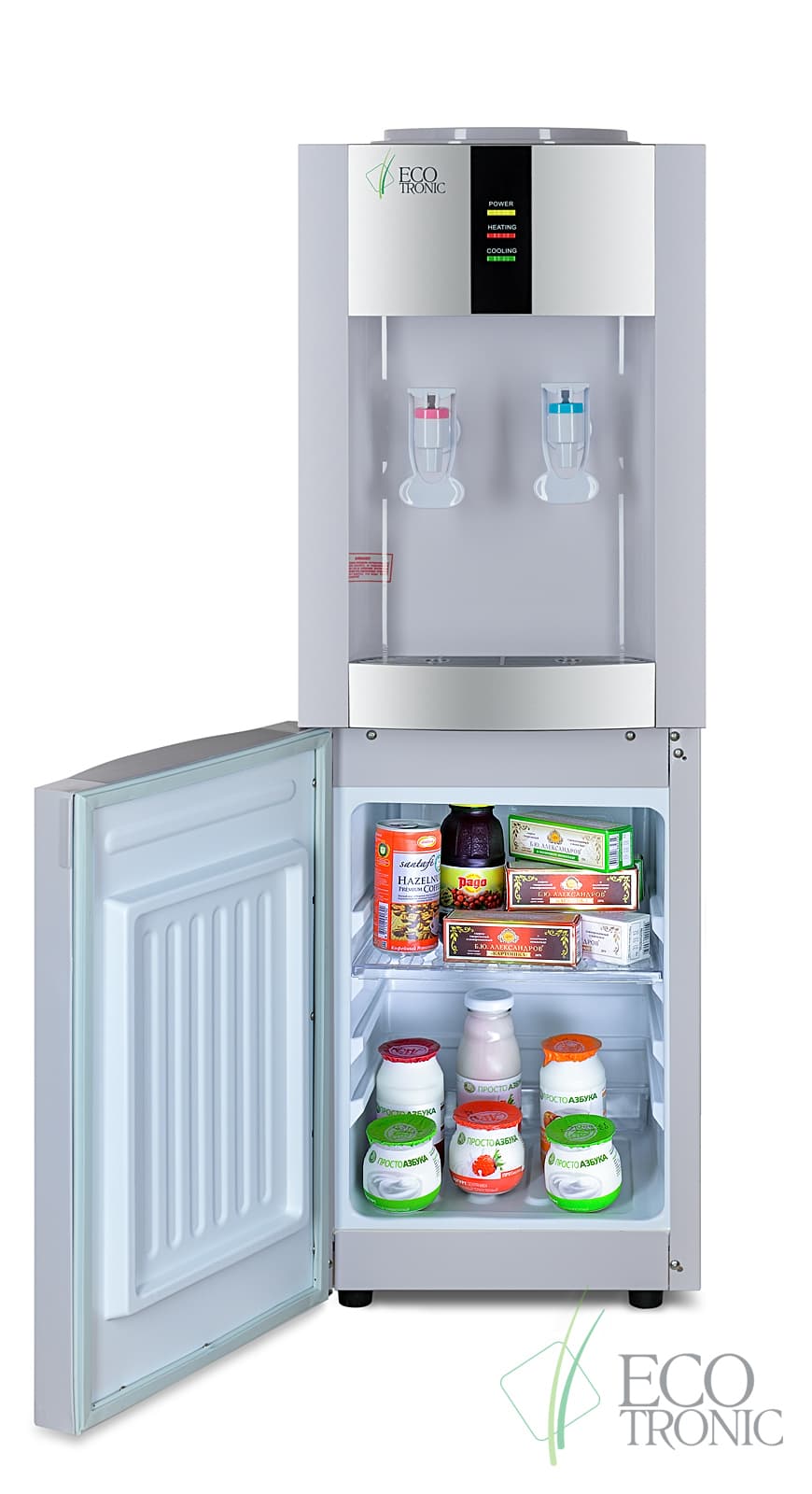 Кулер напольный с холодильником. Ecotronic кулер с холодильником. Экотроник кулер для воды с холодильником. Ecotronic v21-LF (белый). Кулер Ecotronic h1-l.